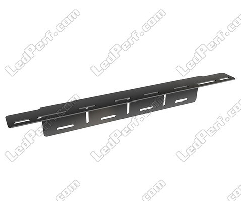Vista frontal do Suporte Osram LEDriving® LICENSE PLATE BRACKET AX para Barra LED e Faróis adicionais LED