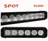 Barra LED CREE 60W 4400 Lumens para 4X4 - Quad - SSV Spot VS Flood
