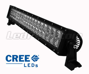 Barra LED CREE 4D Fila Dupla 120W 10900 Lumens para 4X4 - Camião - Trator