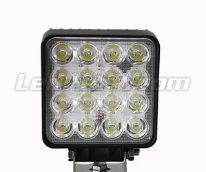 Luz de trabalho LED Quadrado 48W pour 4X4 - Camião - Trator Longo alcance