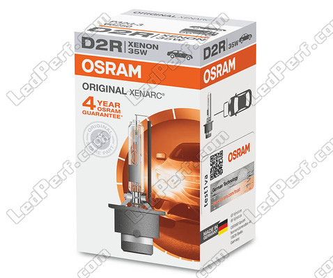 Lâmpada Xénon D2R Osram Xenarc Original 4500K de substituição, homologado pela ECE