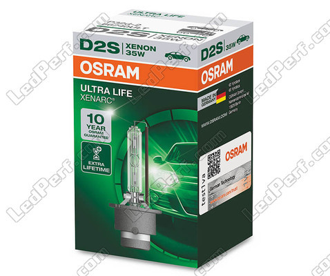 Lâmpada Xénon D2S Osram Xenarc Ultra Life - 66240ULT em seu Embalagem