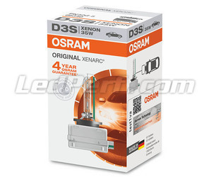 Lâmpada Xénon D3S Osram Xenarc Original 4500K de substituição, homologado pela ECE
