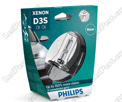 Lâmpada Xénon D3S Philips X-tremeVision Gen2 +150% - 42403XV2S1