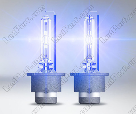 Iluminação azulada de Lâmpadas Xénon D4S Osram Xenarc Cool Blue Boost 7000K - 66440CBB-HCB