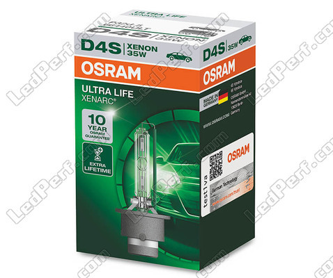 Lâmpada Xénon D4S Osram Xenarc Ultra Life - 66440ULT em seu Embalagem