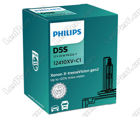 Lâmpada Xénon D5S Philips X-tremeVision Gen2 +120% - 12410XV2C1