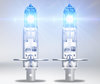 Luz branco de lâmpadas de efeito Xénon H1 Osram Cool Blue Boost 5000K - 62150CBB-HCB
