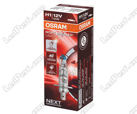 Lâmpada H1 Osram Night Breaker Laser +150% por unidade - 64150NL<br />