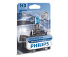 1x Lâmpada H3 Philips WhiteVision ULTRA +60% 55W - 12336WVUB1