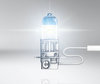 Lâmpada Osram H3 55W Night Breaker Laser luz branco Efeito Xénon