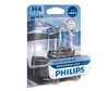 1x Lâmpada H4 Philips WhiteVision ULTRA +60% 60/55W - 12342WVUB1