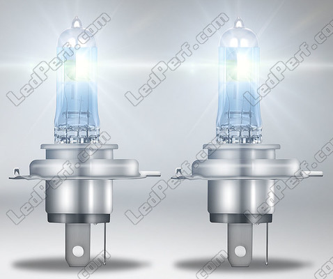 Iluminação branco das lâmpadas H4 OSRAM Night Breaker® 200 - 64193NB200-HCB