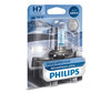 1x Lâmpada H7 Philips WhiteVision ULTRA +60% 55W - 12972WVUB1