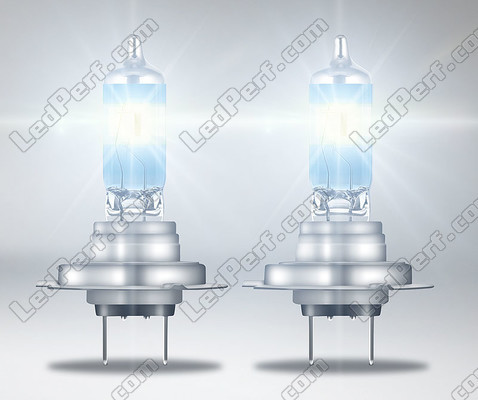 Iluminação branco das lâmpadas H7 OSRAM Night Breaker® 200 - 64210NB200-HCB