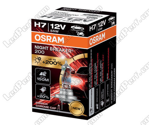 Lâmpada H7 OSRAM Night Breaker® 200 - 64210NB200 - Vendida à unidade
