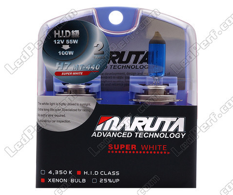 Pack de 2 Lâmpadas H7 MTEC Super White - Branco puro