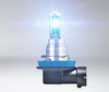 Lâmpada Osram H8 35W X-Racer luz branco Efeito Xénon