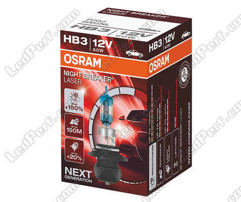 Lâmpada HB3 Osram Night Breaker Laser +150% por unidade - 9005NL<br />