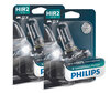Pack de 2 lâmpadas HIR2 Philips X-tremeVision PRO150 55W - 9012XVPB1