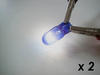 Lâmpada T10 W5W Halogéneo Blue vision Xénon Efeito LED