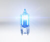Lâmpadas halógenas W5W Osram Cool Blue Intense NEXT GEN produzindo iluminação com efeito LED