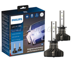 Kit de lâmpadas H1 LED PHILIPS Ultinon Pro9000 +200% 5800K - 11258U90CWX2
