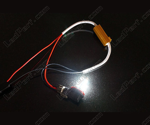 LED Lâmpada H10 com opção anti-erro OBD - 6000K Xénon