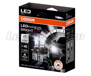 Embalagem de lâmpadas H13 LED Osram LEDriving HL Bright - 9008DWBRT-2HFB