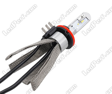 Lâmpada LED H15 com dissipador de calor flexível para instalação plug and play em todos os carros Faróis