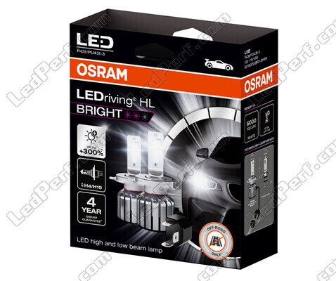 Embalagem de lâmpadas H19 LED Osram LEDriving HL Bright - 64193DWBRT-2HFB