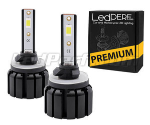Kit lâmpadas LED H27/2 (881) Nano Technology - Ultra Compact para automóveis e motos