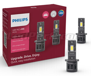 Lâmpadas H3 LED Philips Ultinon Access 12V - 11336U2500C2