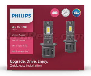 Lâmpadas H3 LED Philips Ultinon Access 12V - 11336U2500C2