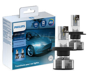Kit de lâmpadas LED H4 PHILIPS Ultinon Essential LED - 11342UE2X2