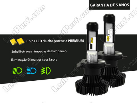 LED H4 LED alta potência Tuning