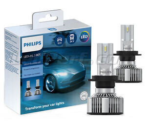 Kit de lâmpadas LED H7 PHILIPS Ultinon Essential LED - 11972UE2X2