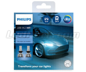 Kit de lâmpadas LED H7 PHILIPS Ultinon Essential LED - 11972UE2X2