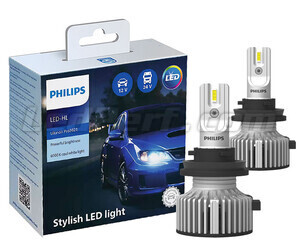 Kit de lâmpadas LED H8 PHILIPS Ultinon Pro3021 - 11366U3021X2
