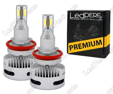 Lâmpadas H8 LED para carro com Faróis lenticular.