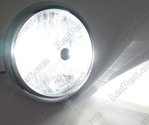 Lâmpada HB3 LED moto   ajustável - Iluminação Branco puro