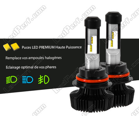 LED HB5 9007 LED alta potência Tuning