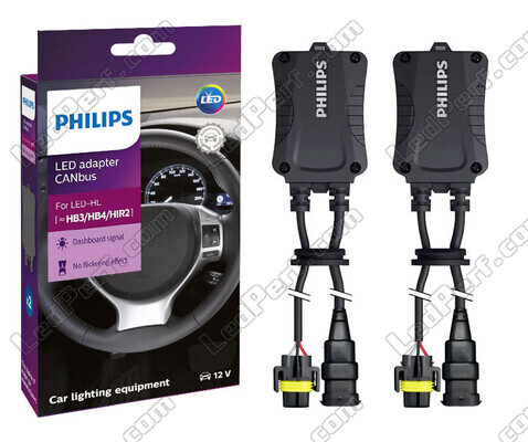 2x adaptadores/decodificadores Canbus Philips para lâmpadas LED HB3/HB4/HIR2 12V - 18956X2