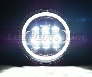 Ópticas Full LED cromadas de 4.5 polegadas para faróis auxiliares - Tipo 3