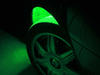 Para-lamas, Fita de LED verde estanque impermeável 30cm