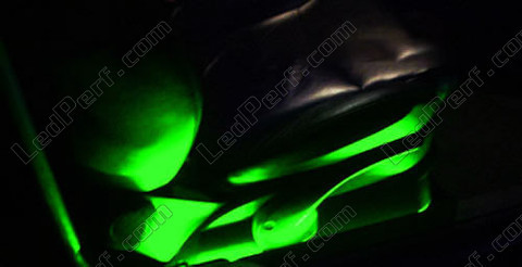 Banco, Fita de LED verde estanque impermeável 30cm
