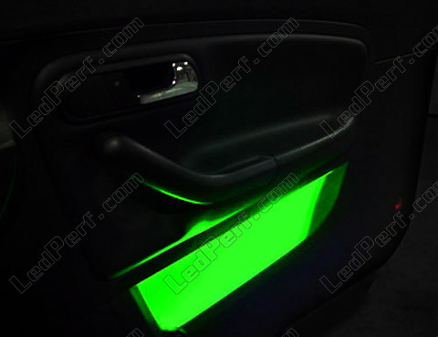 Compartimento arrumação, Fita de LED verde estanque impermeável 30cm