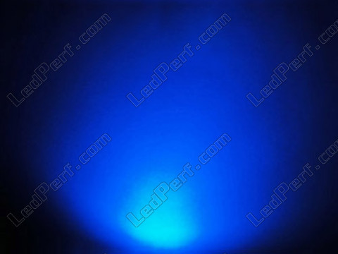 LED 3mm ângulo grande azul