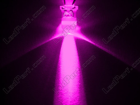 LED 5mm rosa carro