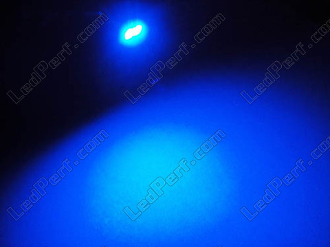 LED em suporte azul T4.7